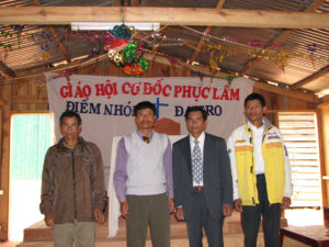 Some of the workers in the remote areas of Vietnam