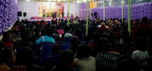 Camp meeting in India